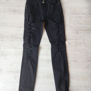 Frame black denim